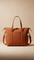 Structured Tote In Tuscan Leather