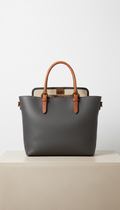 Minimalist Leather Travel Backpack