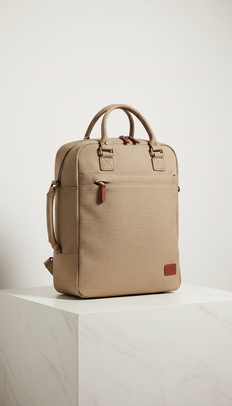 Structured Tote Matte Hardware